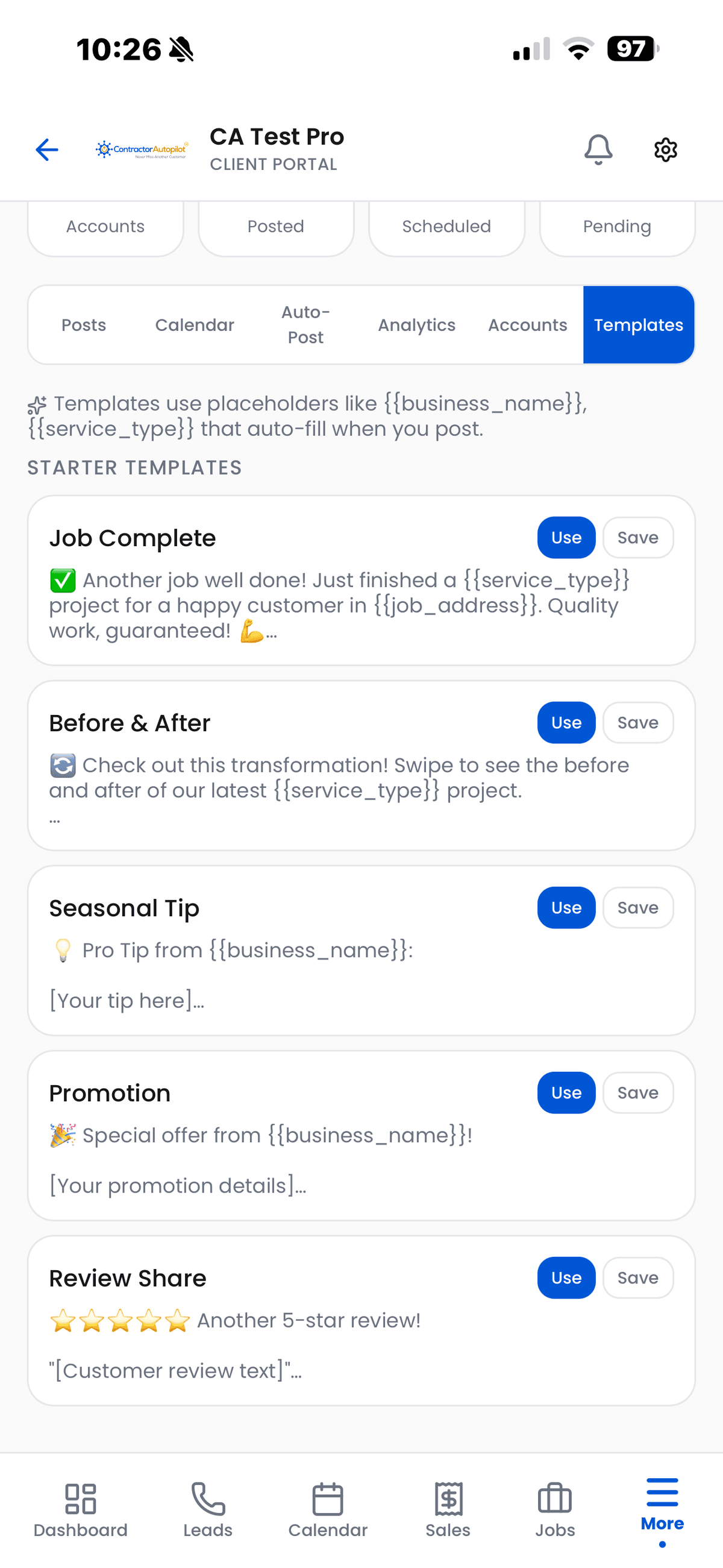 AI replies to social media comments for contractors
